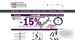 Desktop Screenshot of boutique.rossi-fer.com
